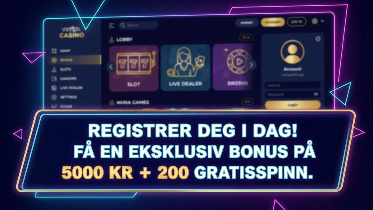 Registrering med bonus